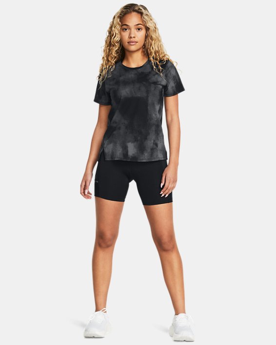 Women's UA Launch 6" Shorts in Black image number 2